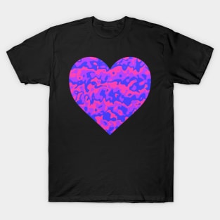 Dripping Bi Flag Colours T-Shirt